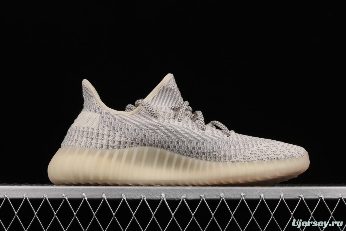 Adidas Yeezy 350 Boost V2 FU9161 Darth Coconut 350 second generation beard white hollowed-out angel color