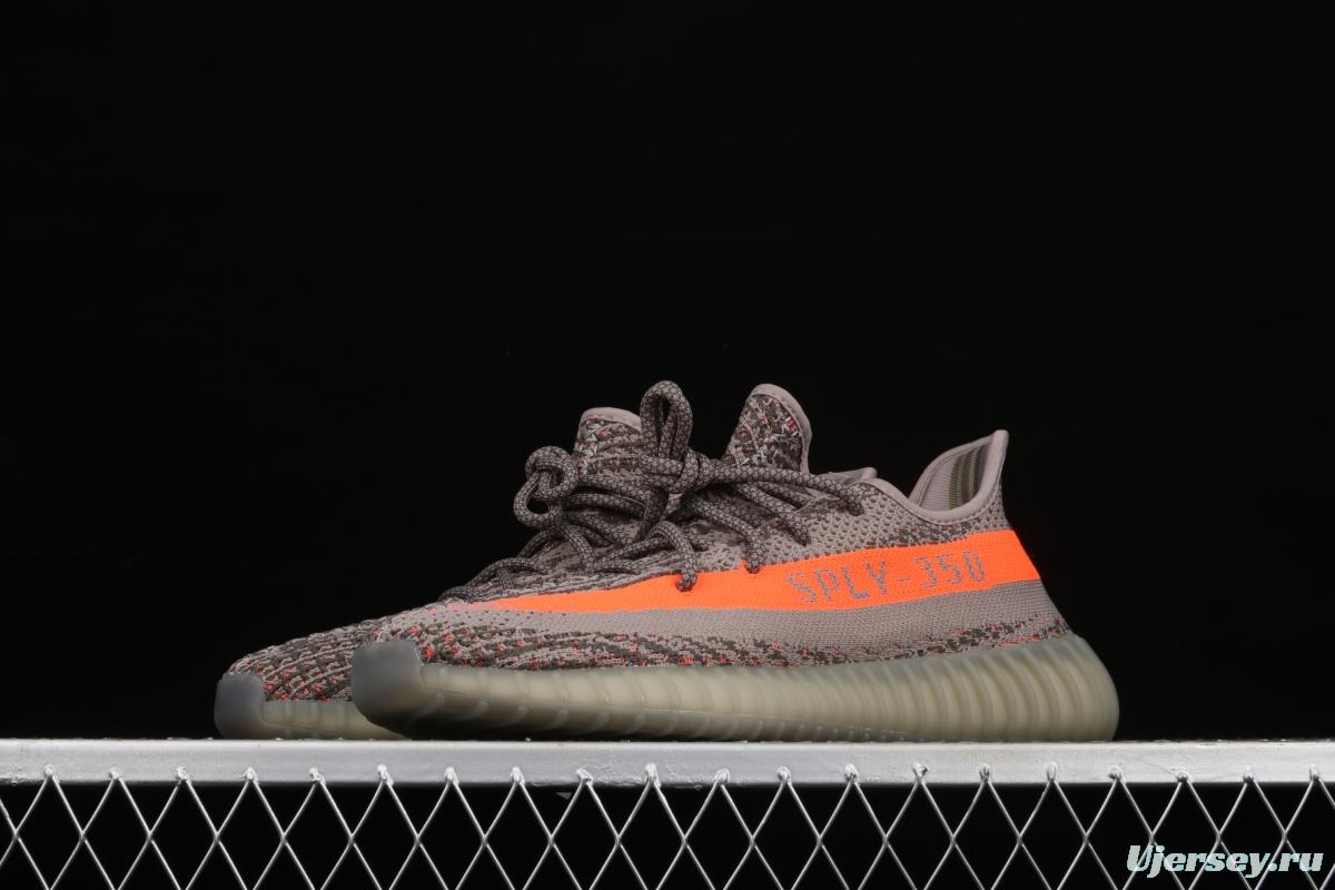 Adidas Yeezy 350V2 Real Boost Basf BB1826 das coconut 350 second generation gray orange BASF popcorn