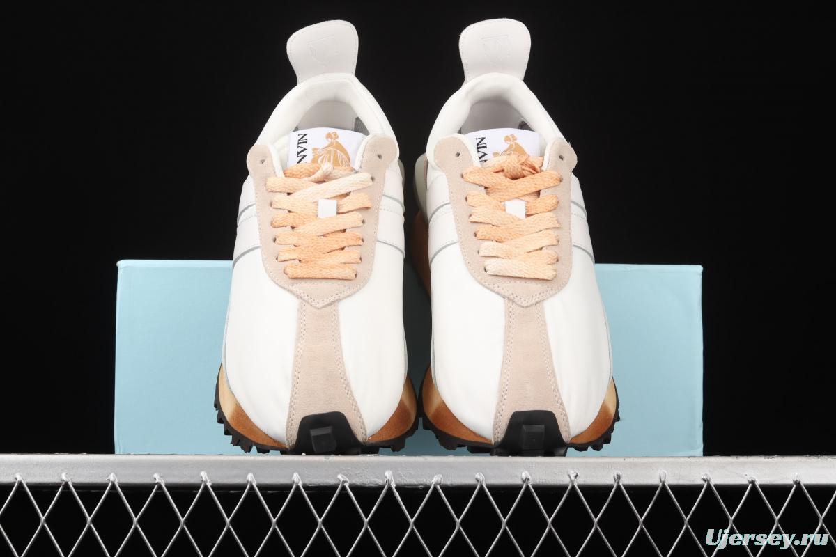 Lanvin Bumper French classic luxury brand Langfan retro leisure sneakers