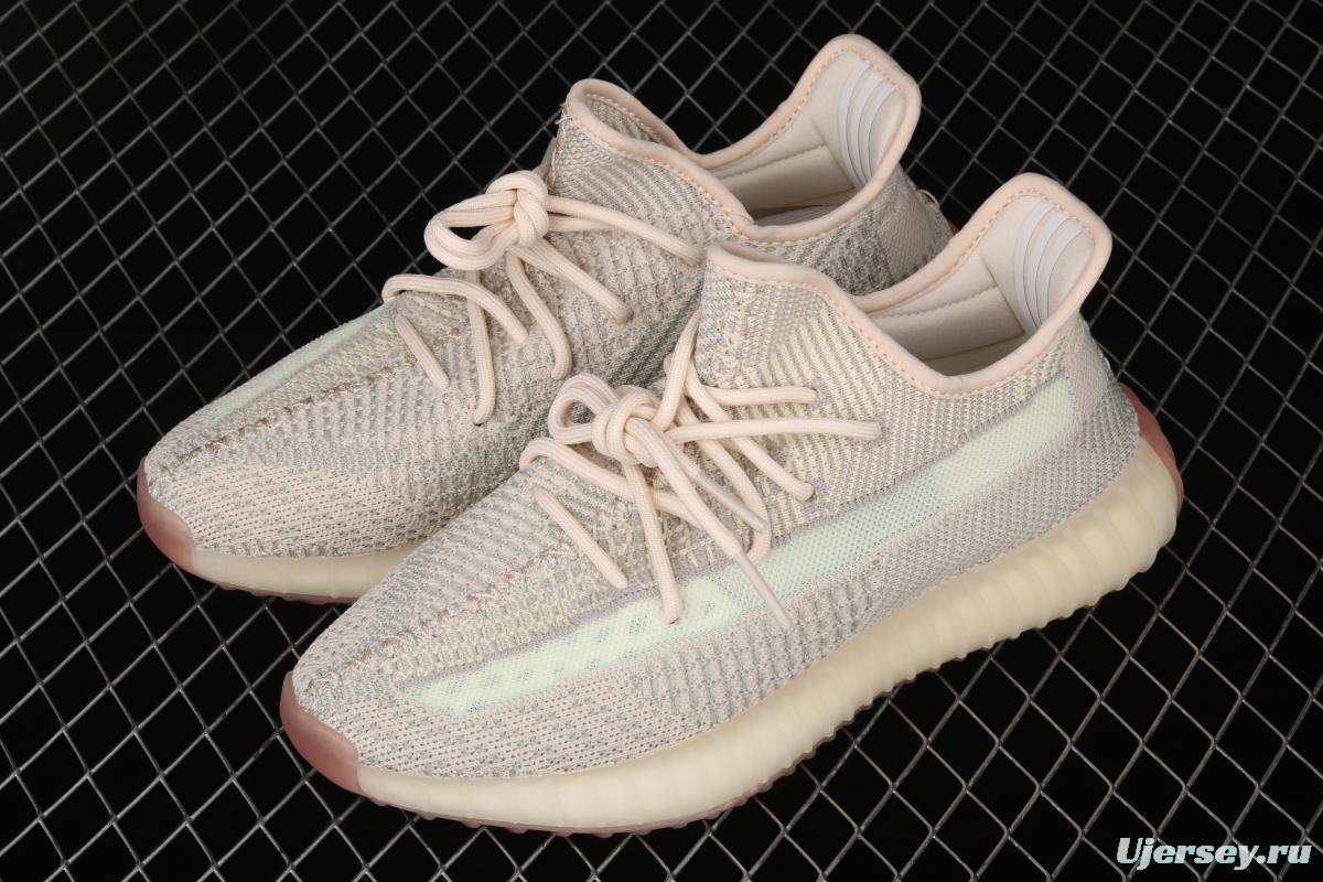 Adidas Yeezy Boost 350 V2 FW3042 Darth Coconut 350 second generation hollowed-out swans make color matching BASF Boost original during the day