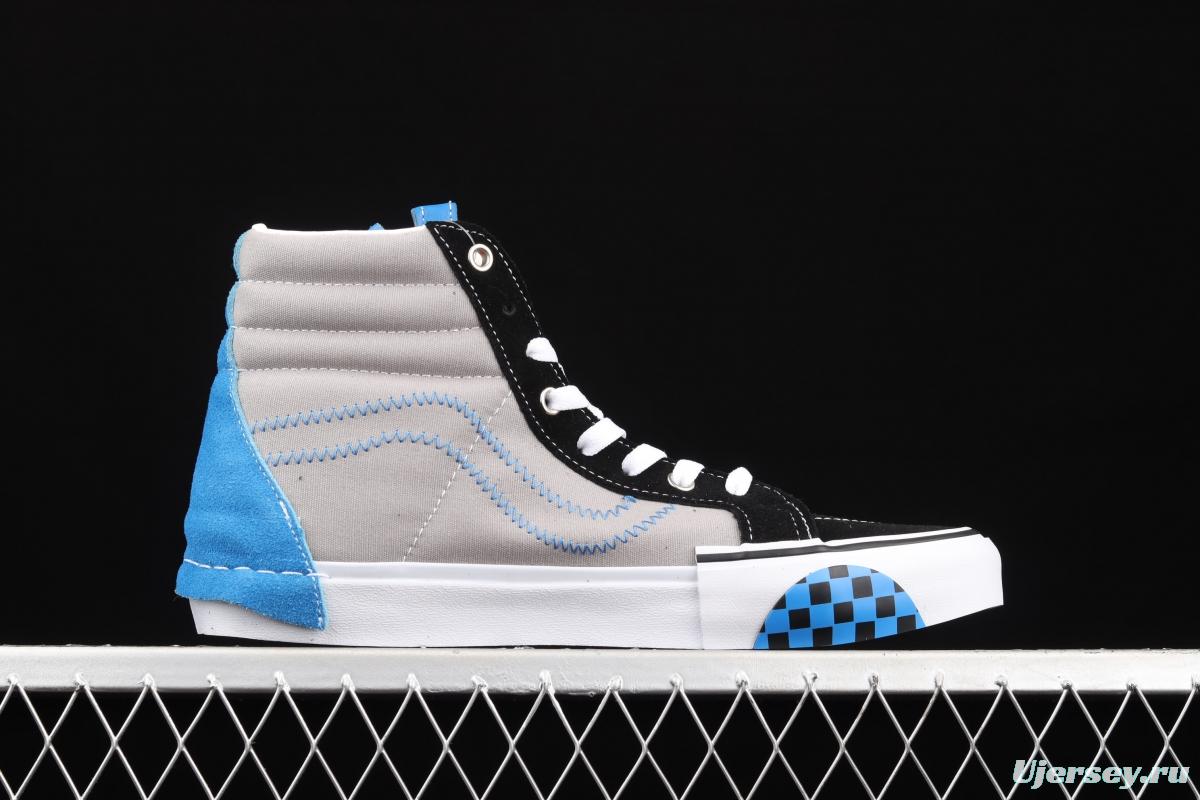 Vans SK8-Hi Reissue Ca Vance deconstructs and splices VN0A3WM15FC of high-top vulcanized shoes