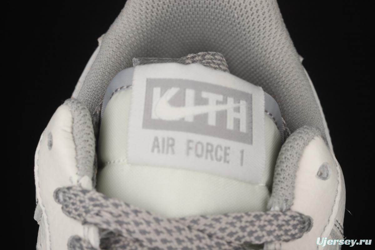 Kith x NIKE Air Force 1: 07 Low joint style Air Force low-top casual board shoes CH1808-006