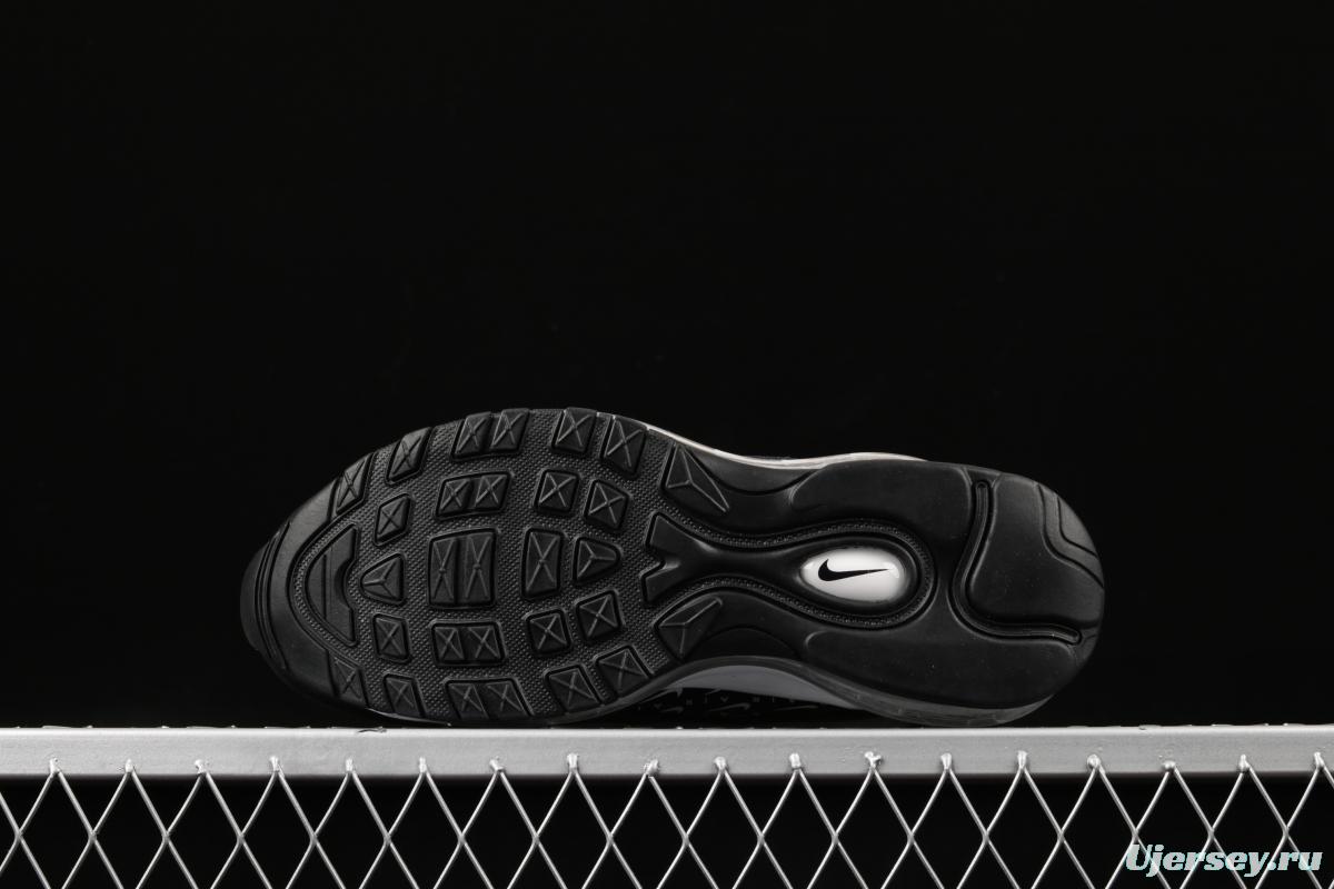 NIKE Air Max 97 Lx black and white serial bullet air cushion running shoes AR7621-001