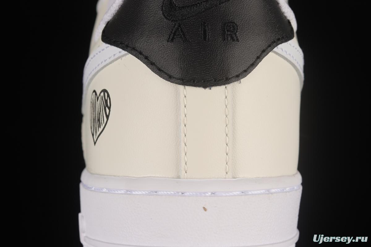 NIKE Air Force 1'07 Low Beige Small Fragrance Low Casual Sneakers DD8959-100