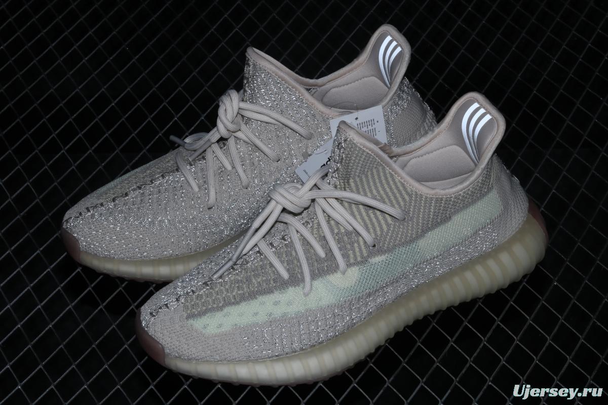 Adidas Yeezy 350 Boost V2 FW5318 Darth Coconut 350 second generation hollowed-out swan white sky star color matching