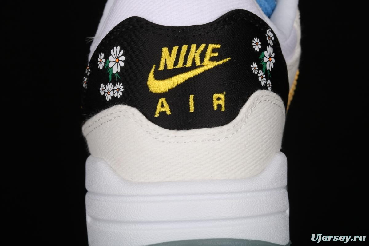 NIKE Air Max 1 Daisy Pack daisy half-palm air cushion retro running shoes CW6031-100