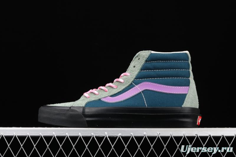 Vans Vault OG SK8-Hi Lx long suede high-top casual board shoes VN0A4BVBTIZ