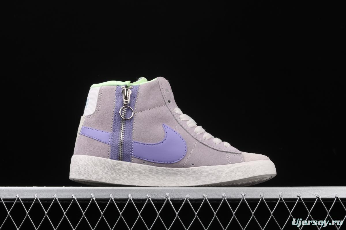 NIKE Blazer Mid Rebel trailblazer Macaron deconstructs casual board shoes CQ7786-661