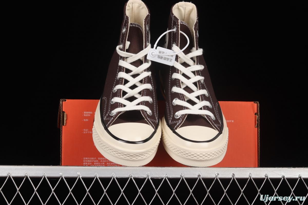 Converse 1970s Evergreen high-top vulcanized casual shoes 170551C