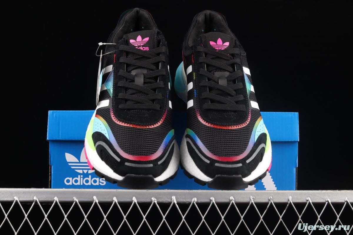 Adidas Retropy P9 Q47100 new sports and leisure popcorn thick-soled running shoes