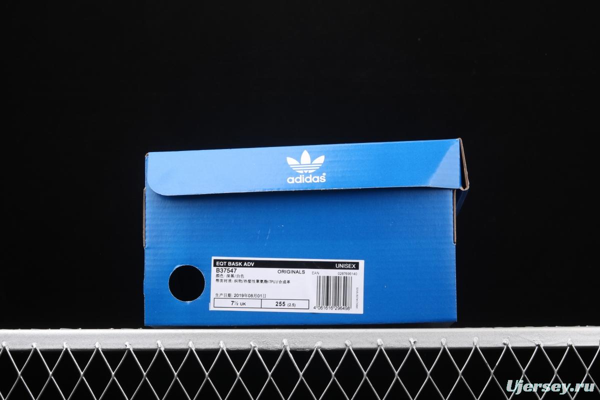 Adidas EQT Bask AdidasV B37547 Darth sports casual shoes