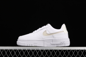 NIKE Air Force 1 Pixel deconstructing wind low-top casual board shoes CT3228-100