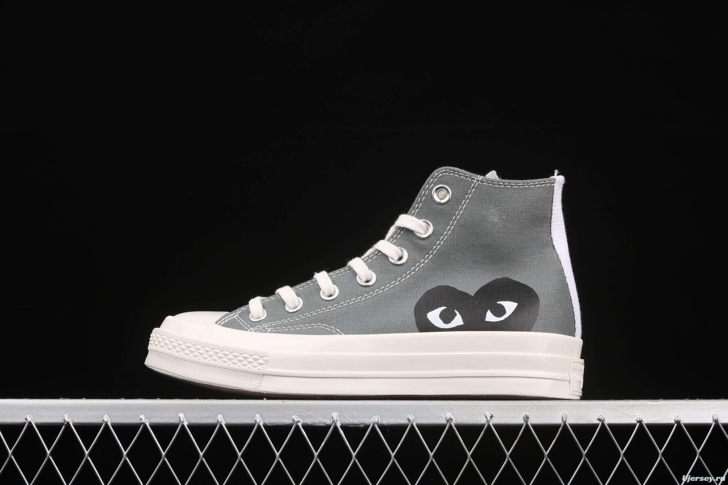 Converse x Cdg Comme des Gar ç ons Play 2021ss Love Co-named High-top Board shoes 171847C