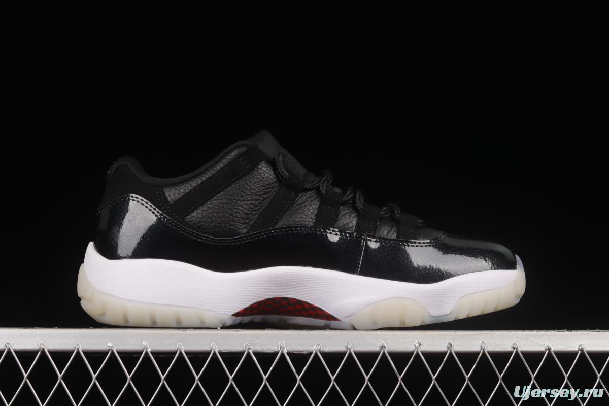 Air Jordan 11 Retro Low 72-10 1 Low Top Big Devil Sports Culture Basketball Shoes AV2187-001
