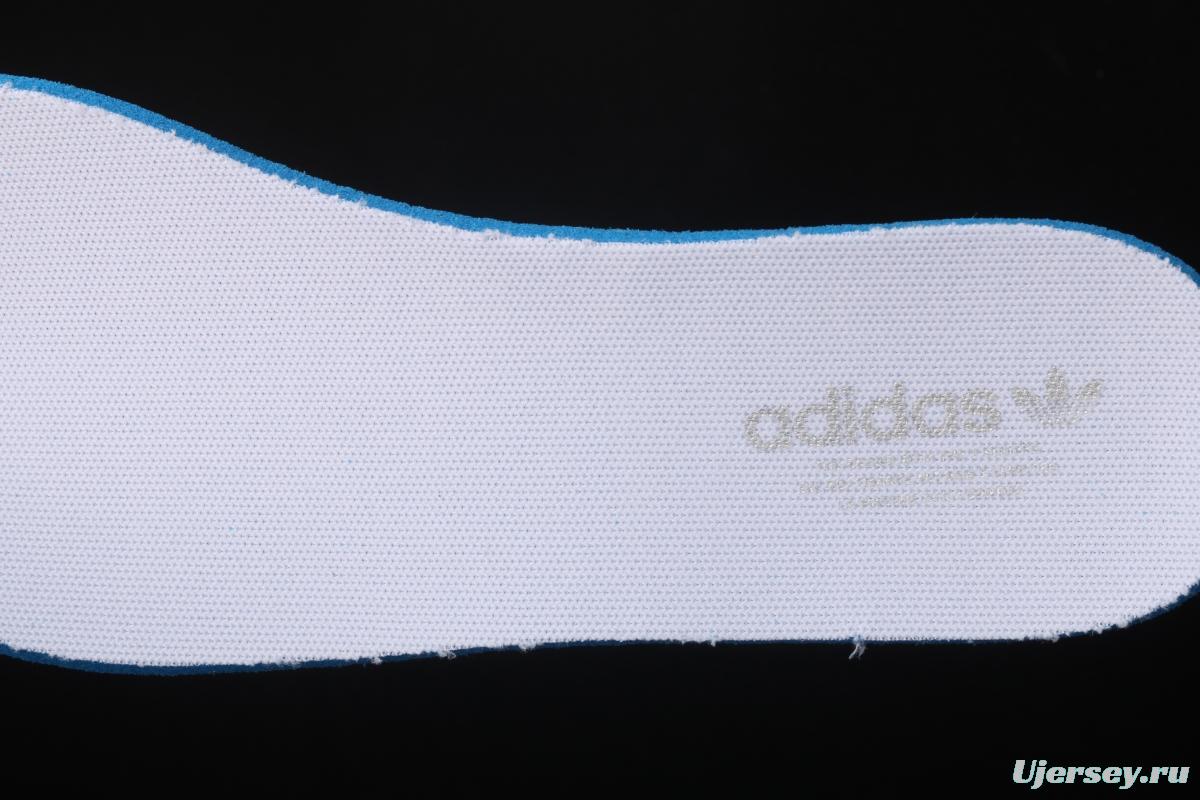 Adidas Sambarose W FX3819 clover vintage pure white thick-soled high board shoes