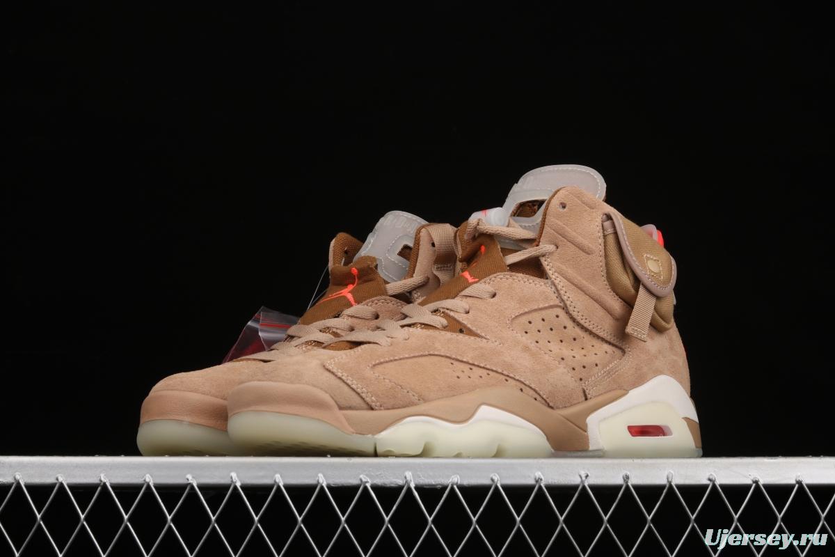 Travis Scott x Air Jordan 6 British Khaki khaki DH0690-200