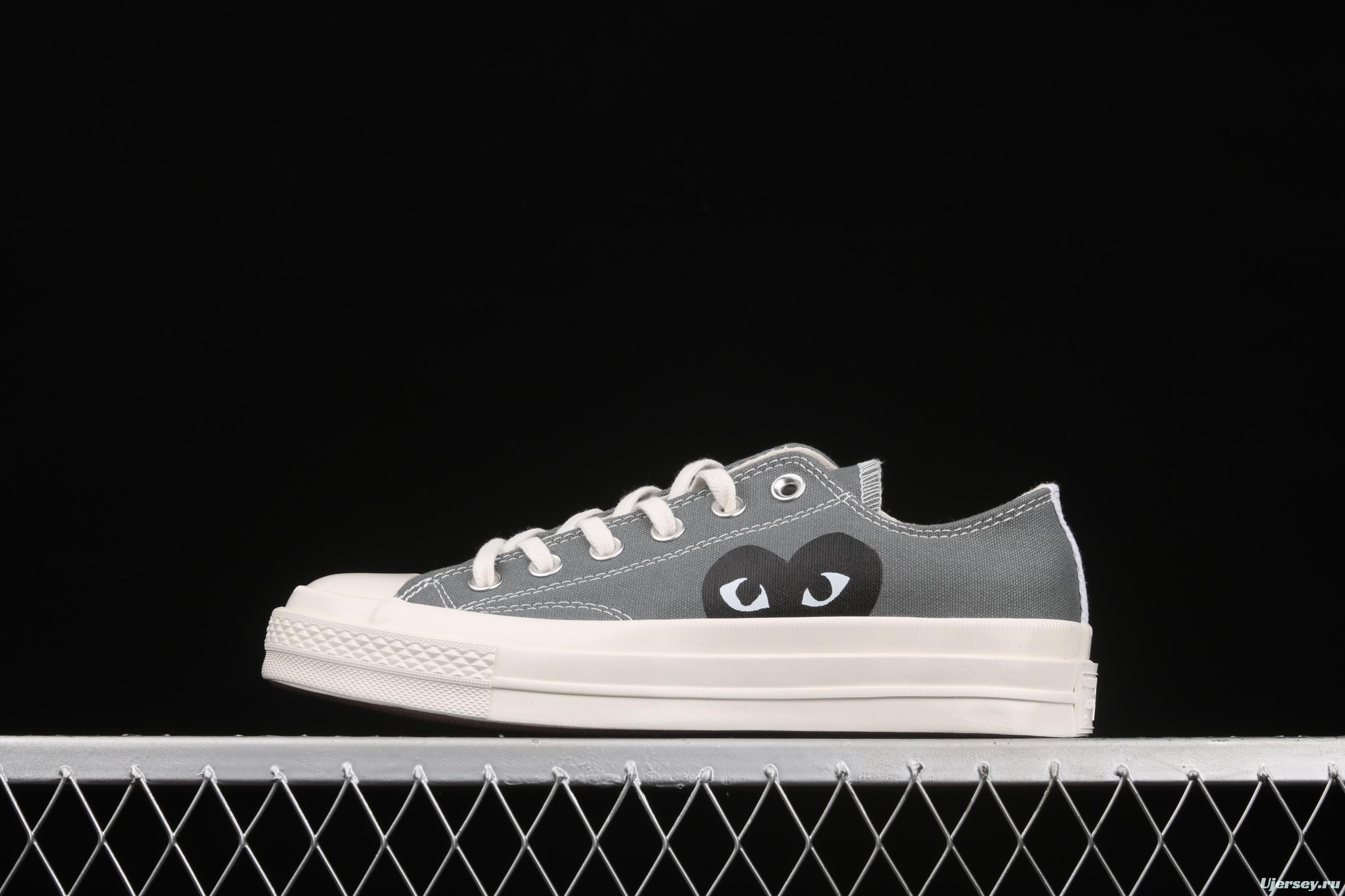 Converse x Cdg Comme des Gar ç ons Play 2021ss Love Co-named low-upper shoes 171849C