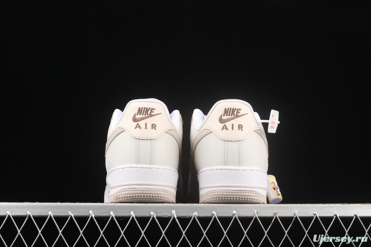 NIKE Air Force 11407 Hot Chocolate hot cocoa coloured low-top casual board shoes CW2288-903