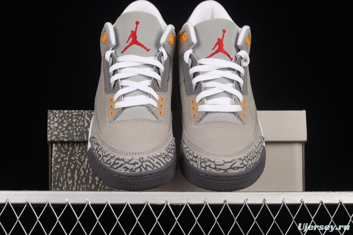 Air Jordan 3 Cool Grey AJ3 Joe 3 Grey Wolf CT8532-012