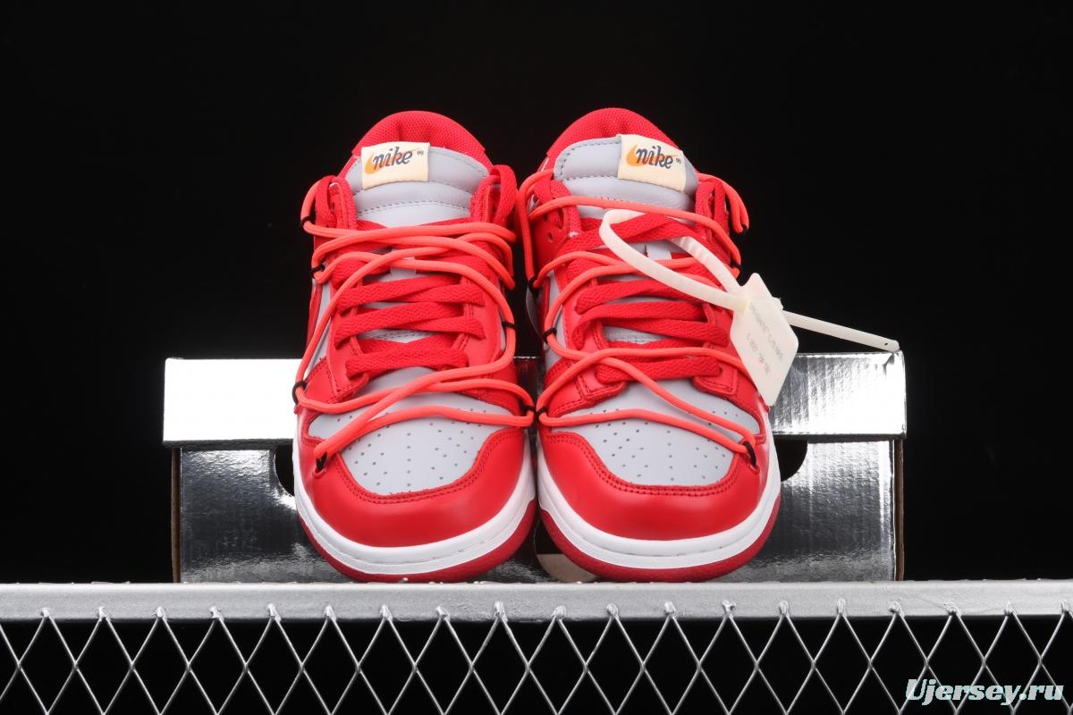 OFF-White x Futura x DUNK OW joint name board shoes CT0856-600