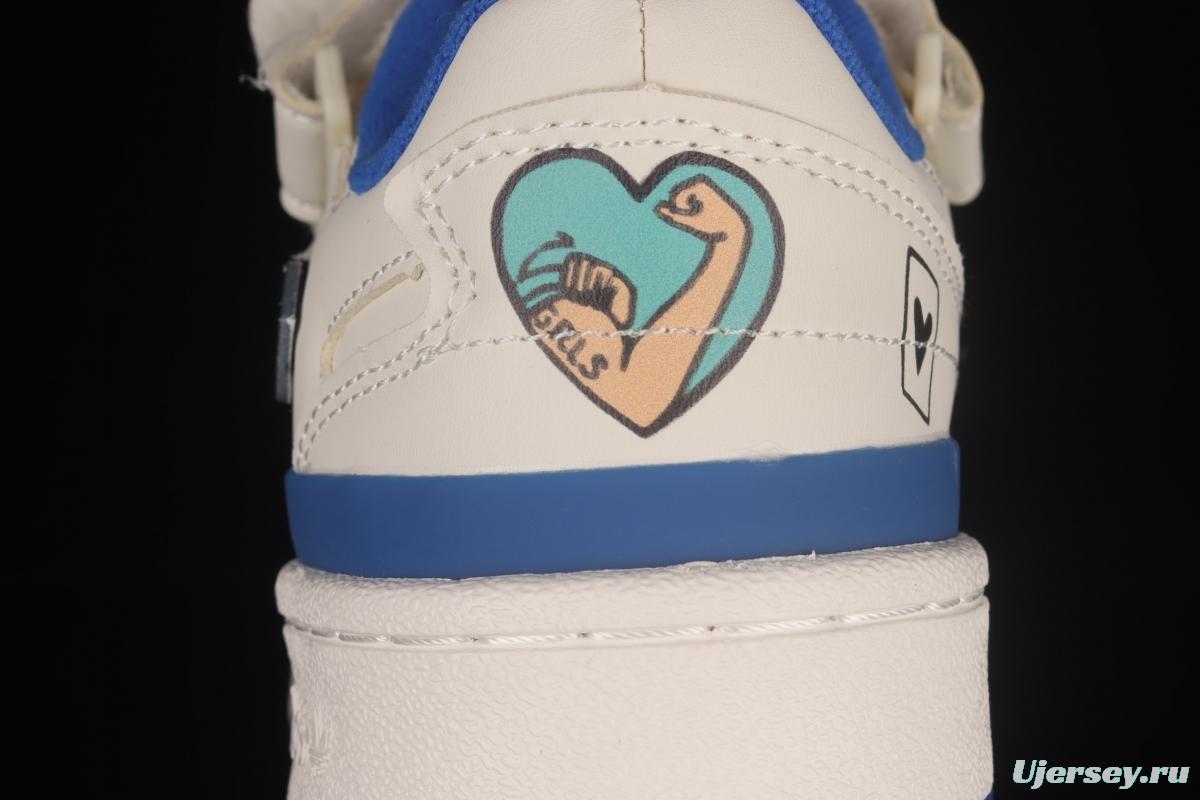 Adidas Originals Forum 84 Low FX6714 popular single classic vintage basketball shoes
