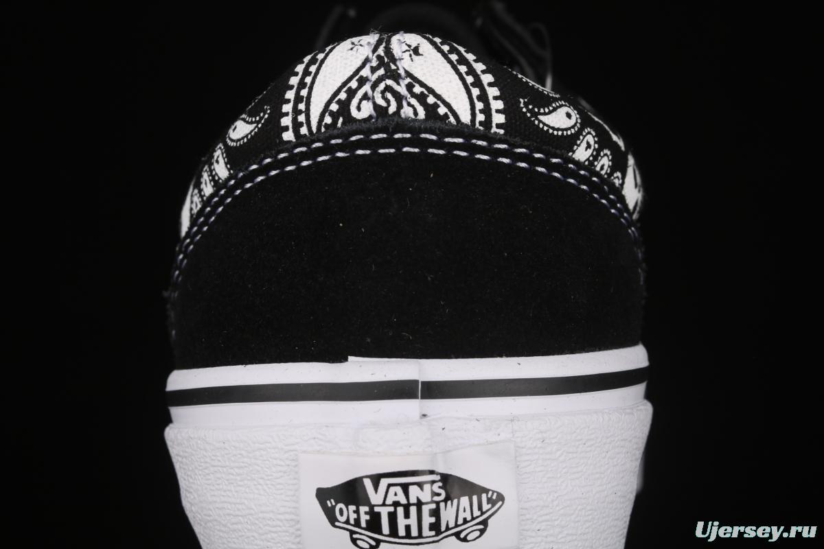 Vans Style 36 million skull print low side vulcanized canvas casual shoes VN0A4BVEN8K black skull