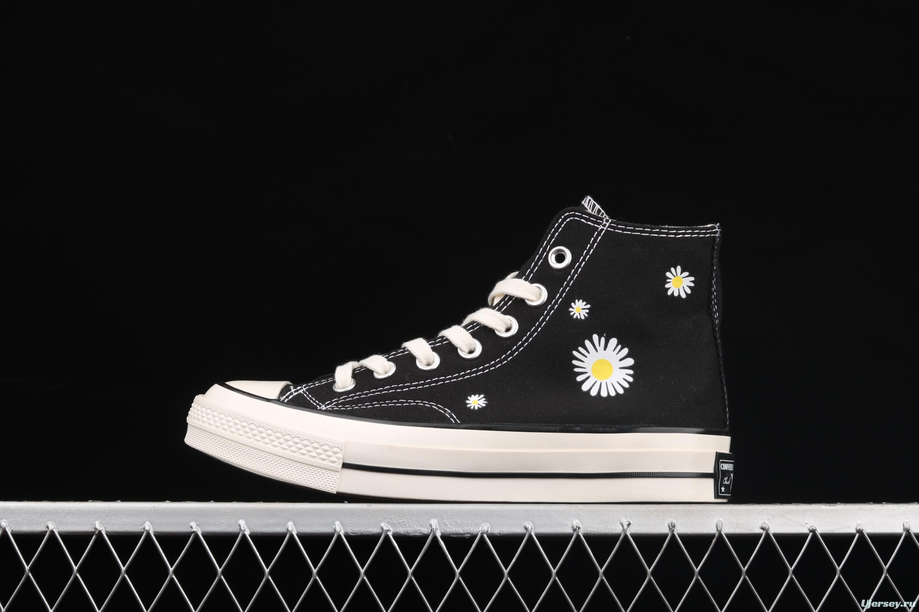 Converse 1970 s PEACEMINUSONE second generation daisy joint style high top casual board shoes 162050C