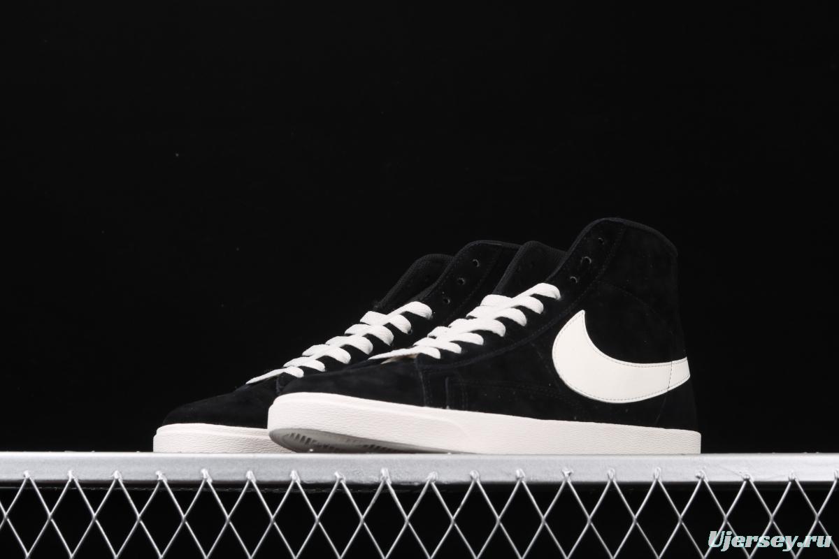 NIKE Blazer Mid Vntg Suede Trail Blazers high-top leisure sports board shoes AV9376-001