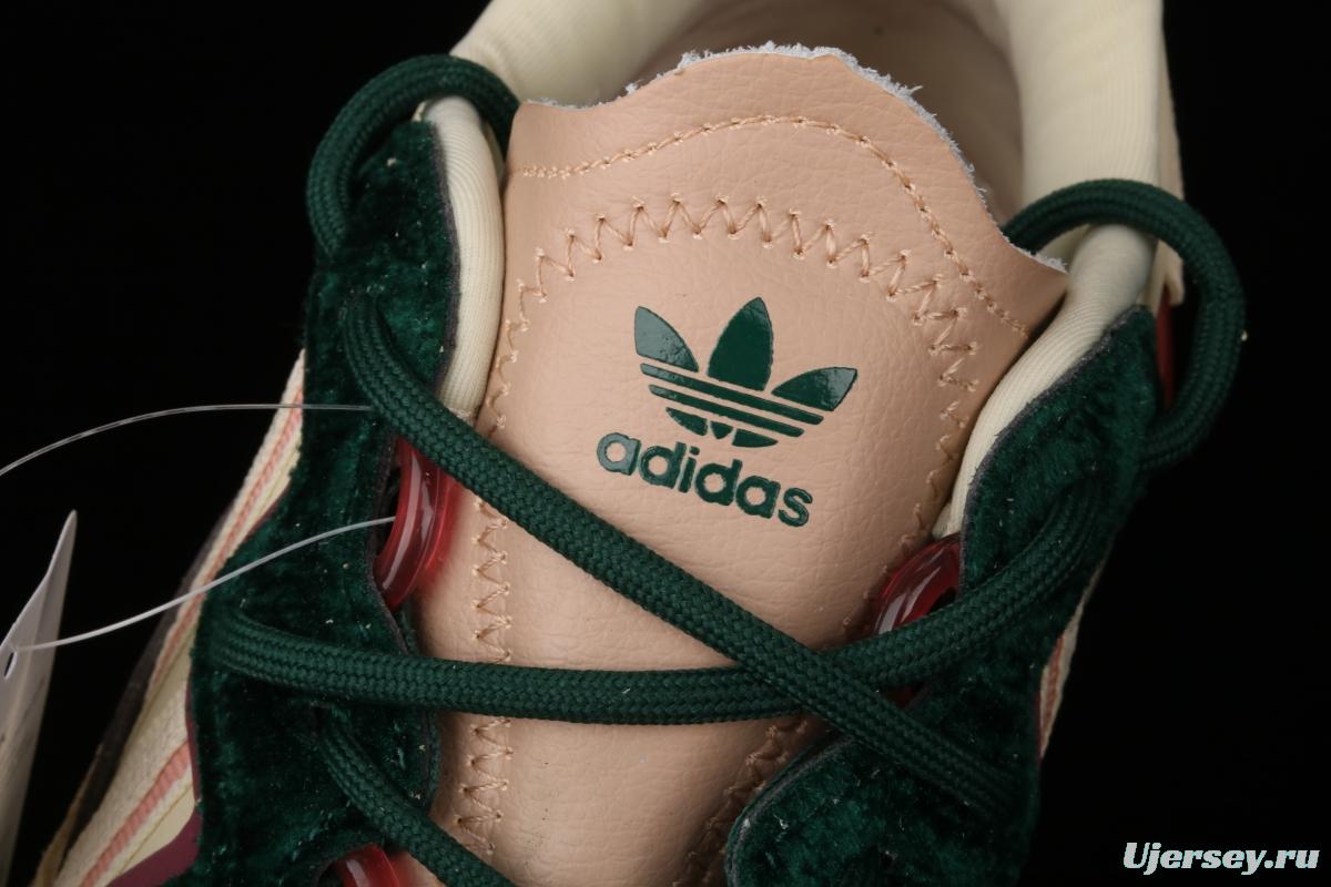 Adidasidas Originals Ozweego W FZ1965 Darth clover retro 3M reflective breathable running shoes