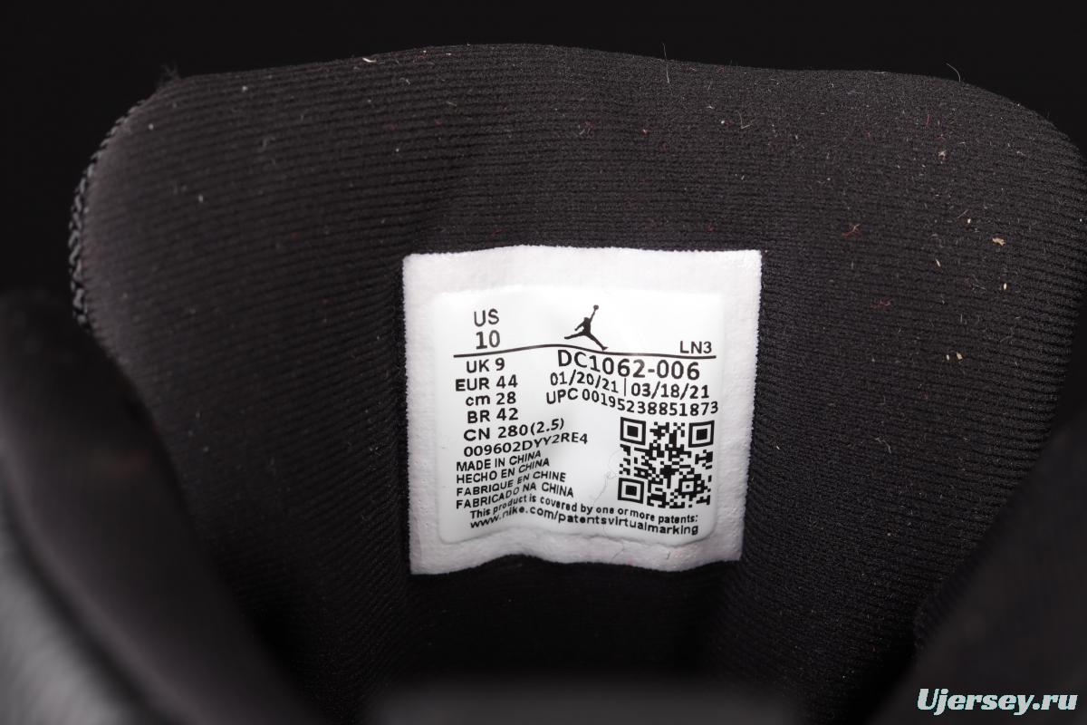 Air Jordan 12 Retro 2 2 Black Samurai first layer authentic carbon basketball shoes DC1062-006