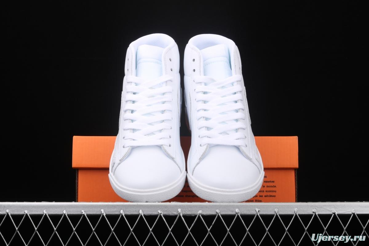 NIKE Blazer Mid Vintage Suede trailblazer leather high-top leisure sports board shoes 917862-104