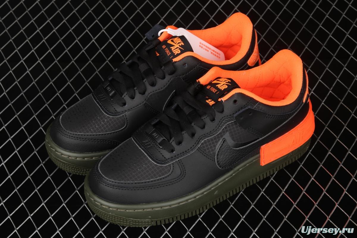 NIKE Air Force 1 ShAdidasow light weight heightened low-top 100-board shoes CQ3317-001