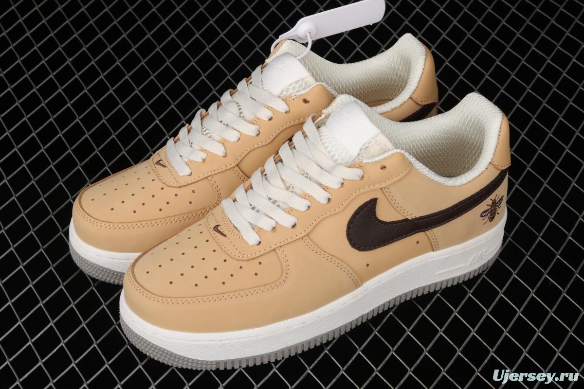 NIKE Air Force 1 Low Manchester Bee khaki brown Manchester honeybee DC1939-200