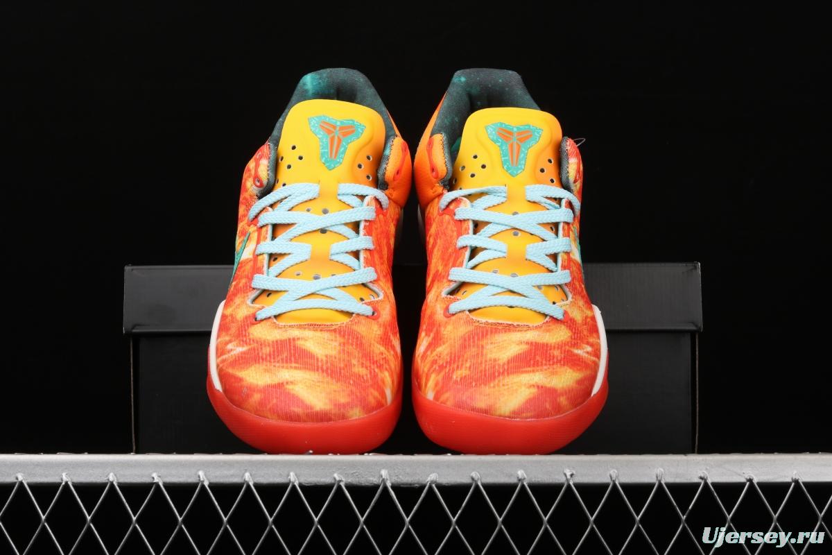 NIKE Zoom Kobe VIII Kobe Bryant eighth generation dazzling color matching lightweight basketball shoes 587580-800