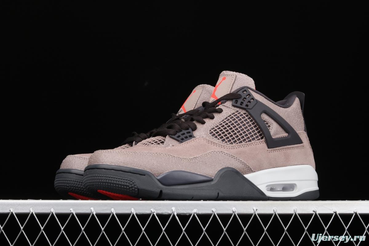 Air Jordan 4 Retro Taupe Haze Black Brown Mocha DB0732-200