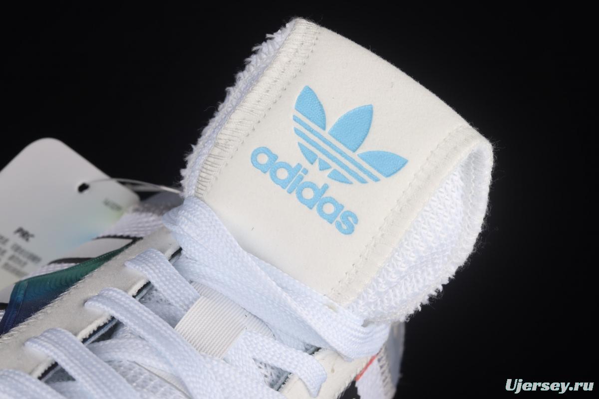 Adidas Retropy P9 H03084 new sports and leisure popcorn thick-soled running shoes