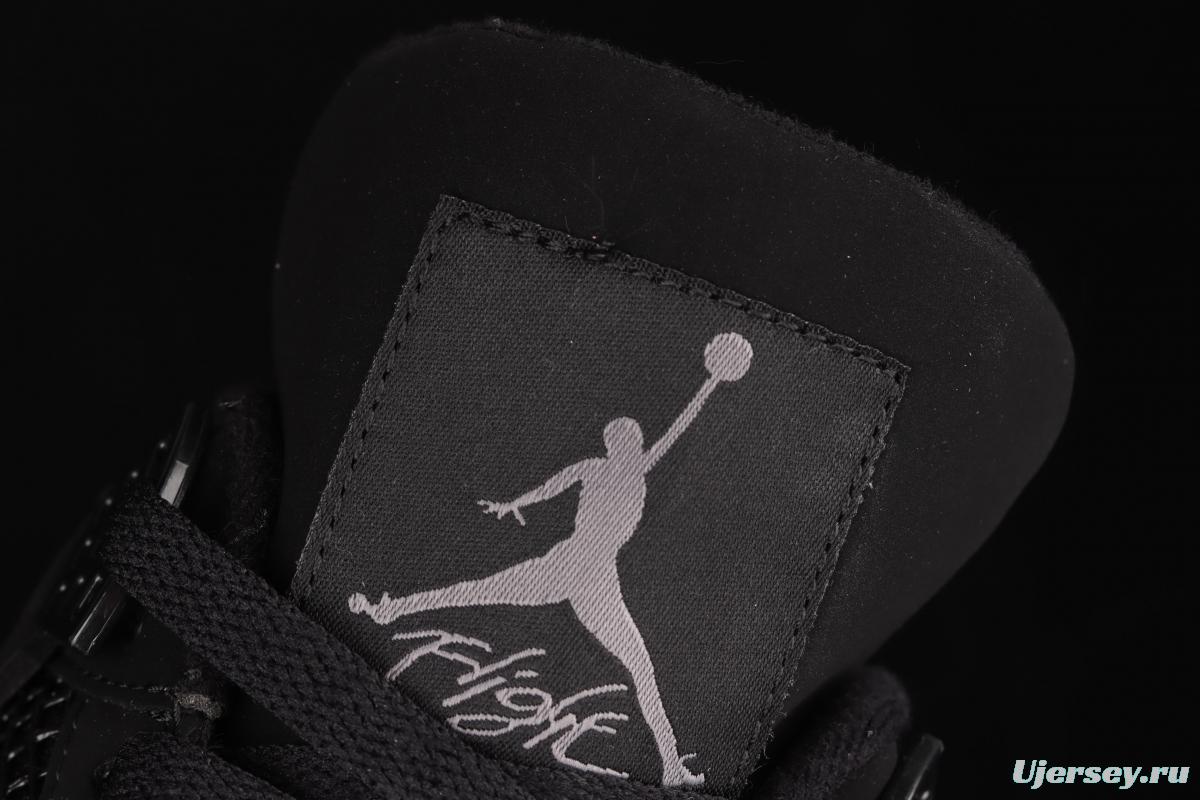 Air Jordan 4 Black Cat Black Cat True header layer CU1110-010