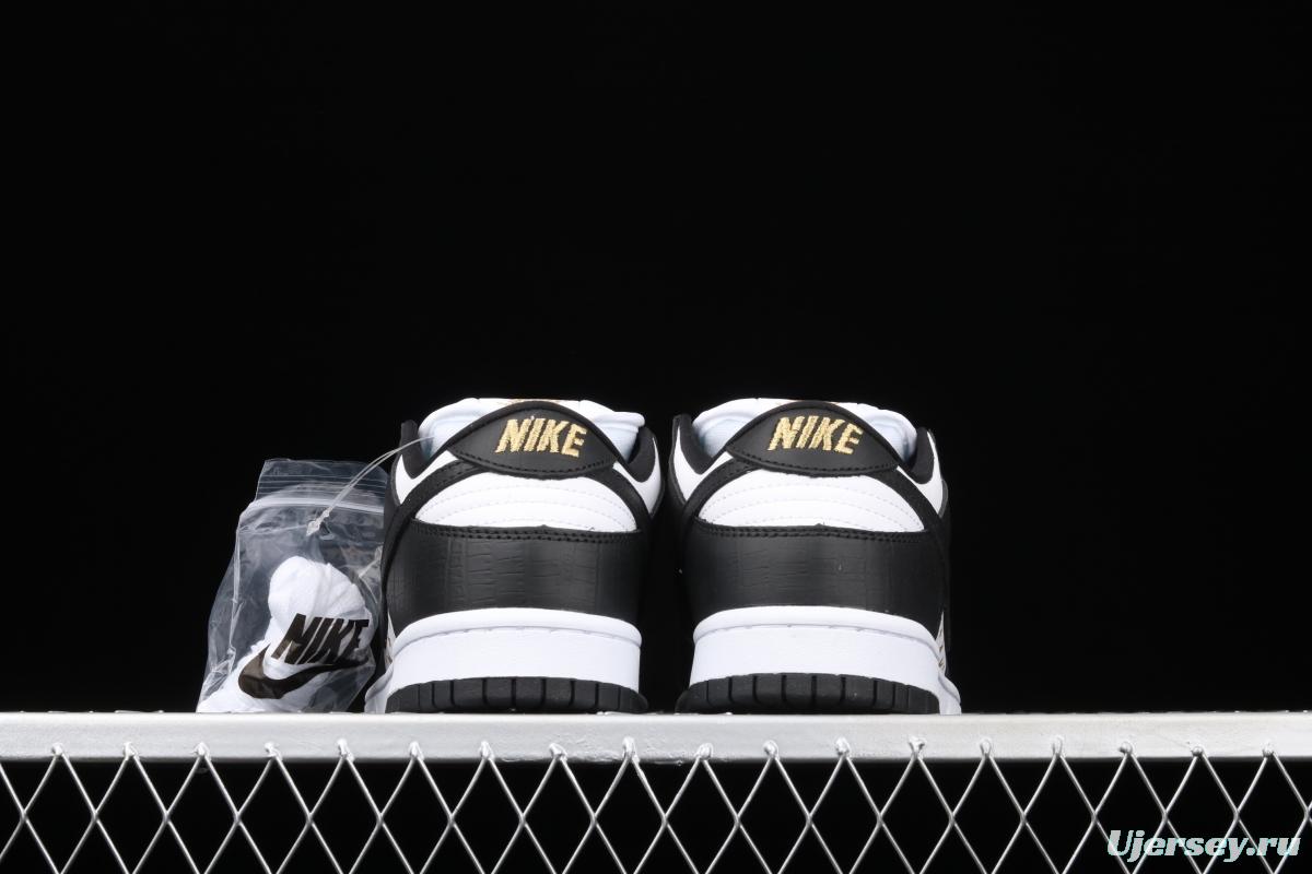 Supreme x NIKE SB DUNK Low joint style leisure sports skateboard shoes DH3228-102