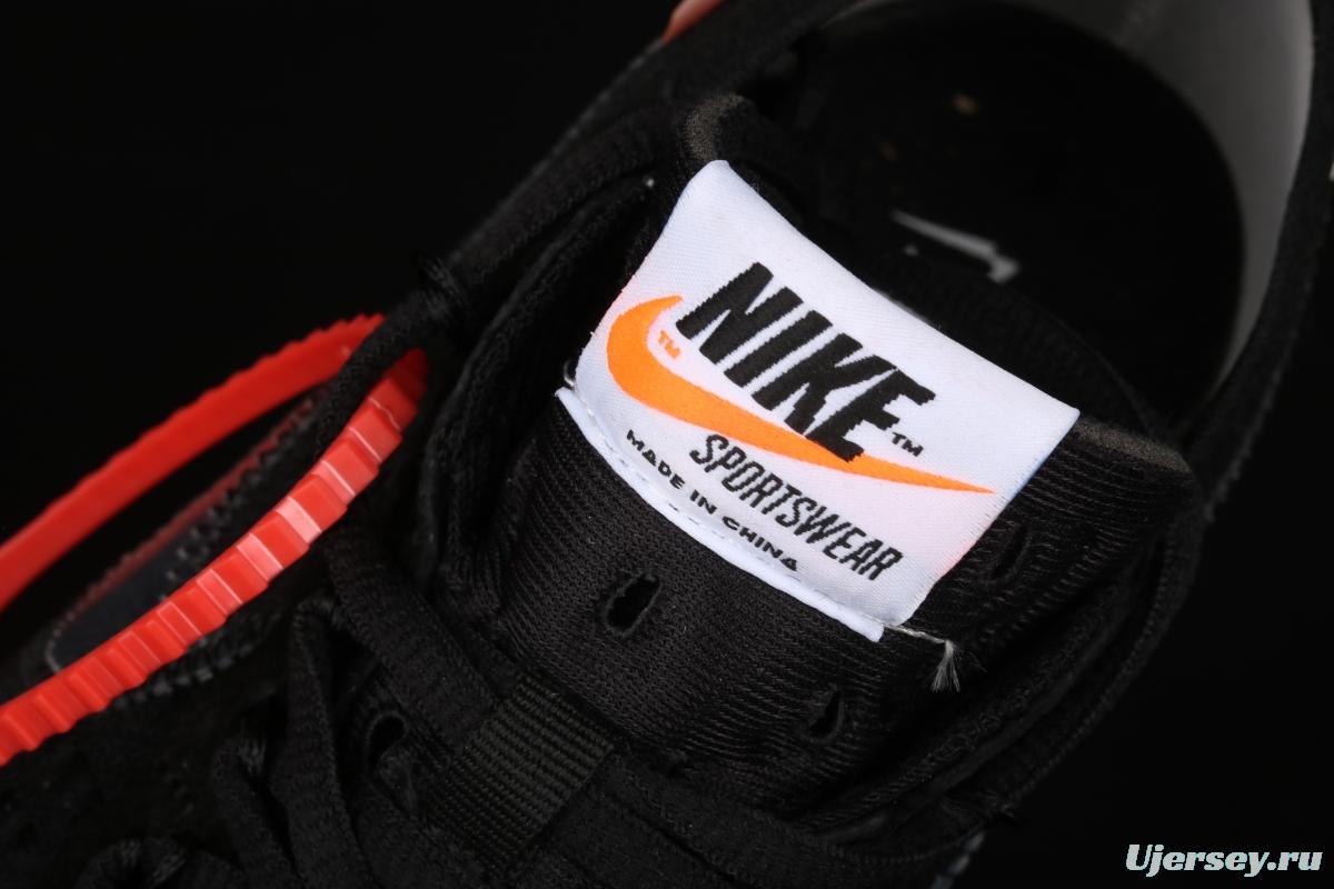 OFF-White x NIKE Vapor Max joint name steam air cushion jogging shoes AA3831-002