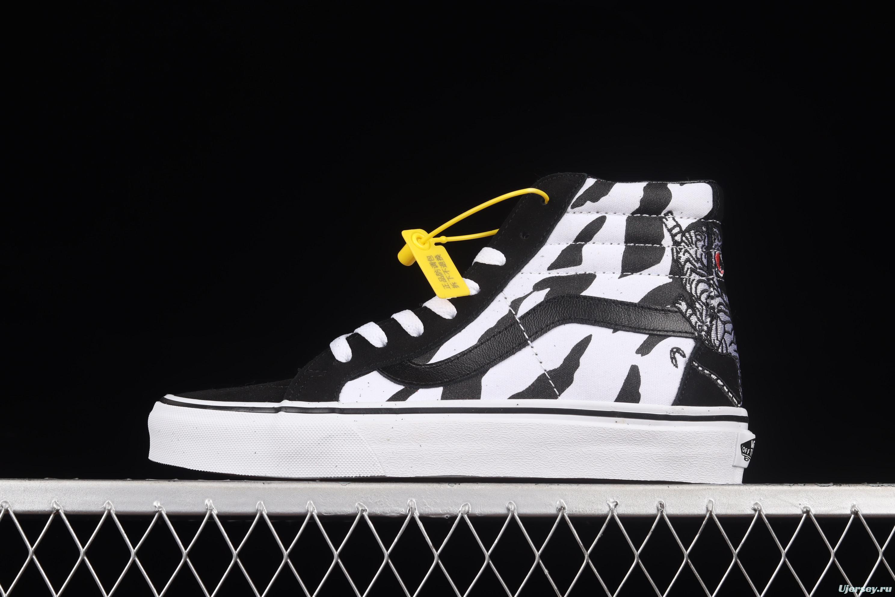 Vans Sk8-Hi Vance year of the Tiger Limited Series High-top Leisure Board shoes VN0AdidasZ5WGT