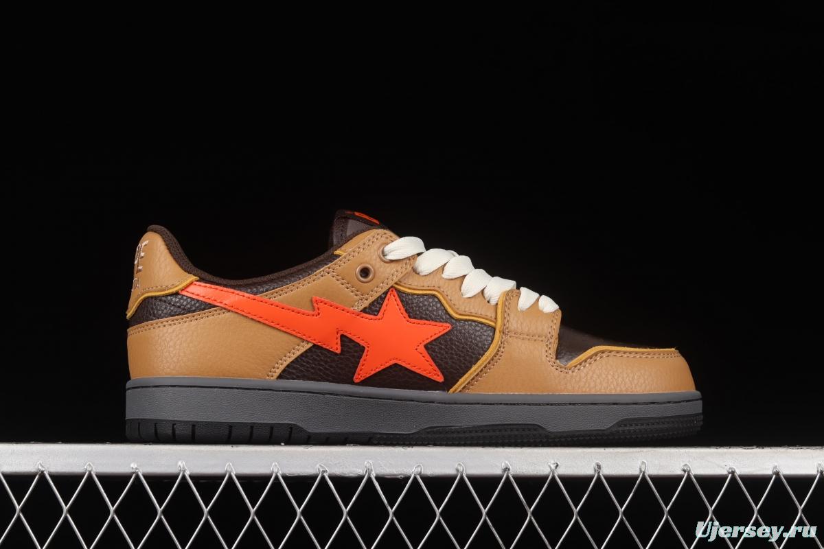 Human MAdidase Bape Sta Sk8 To Nigo trend godfather Nigo brand ape head classic skateboard shoes 1H80191021