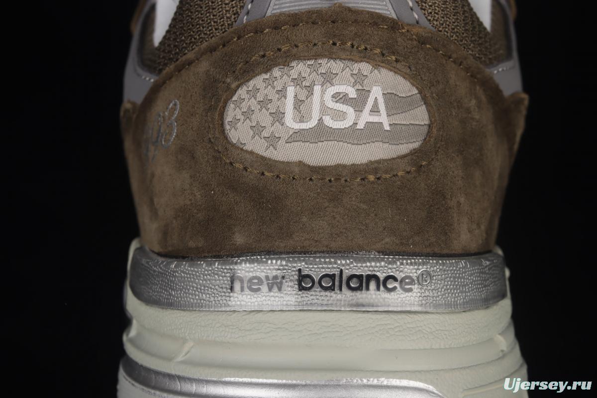 New Balance NB MAdidase In USA M993 series American blood classic retro leisure sports daddy running shoes MR993MG