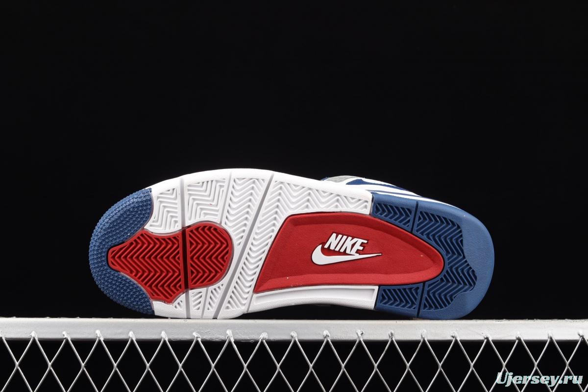 NIKE Air Flight 89 White and Blue Air cushion Basketball shoes CN5668-101