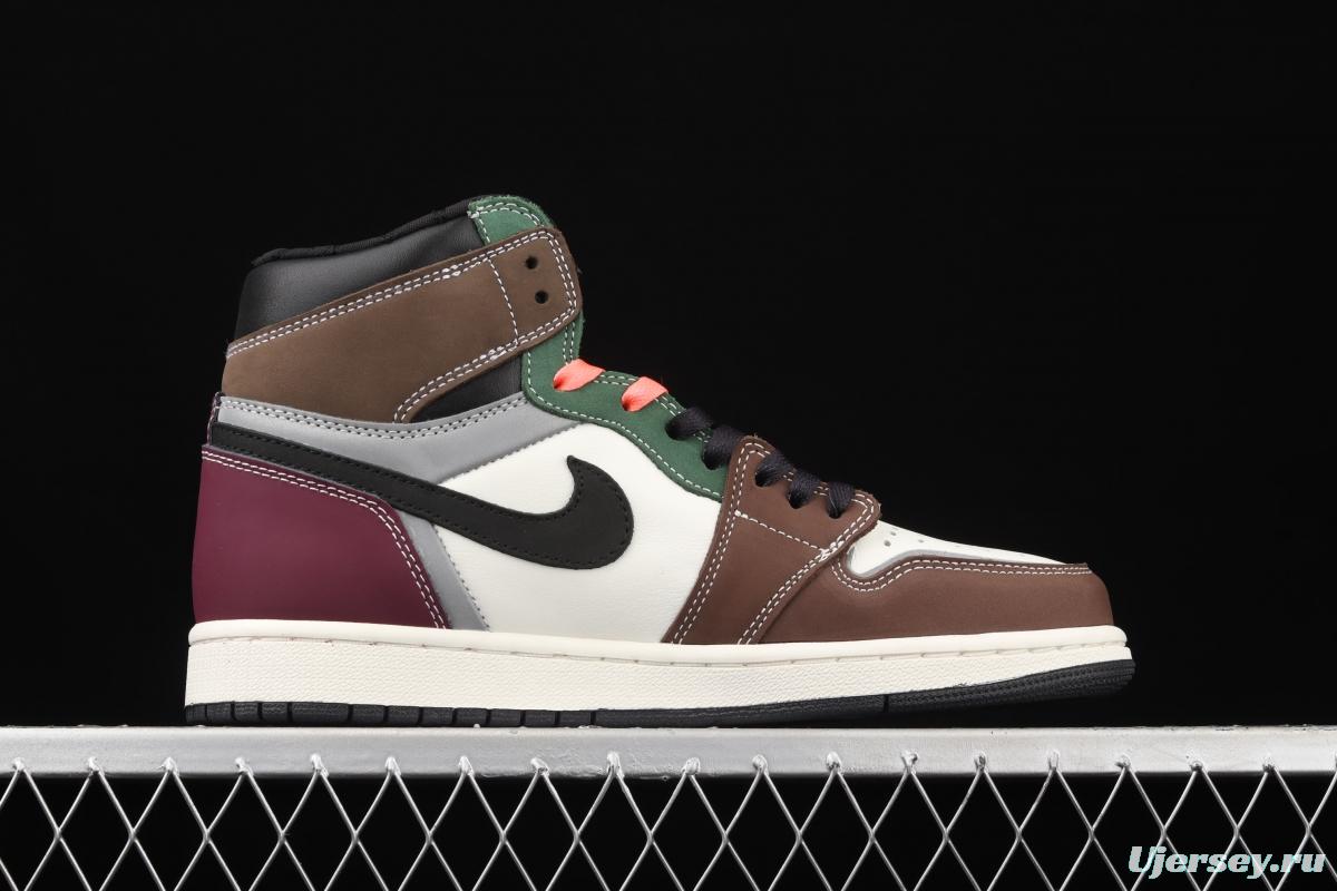 Air Jordan 1 High OG Hand Crafted color splicing DH3097-001