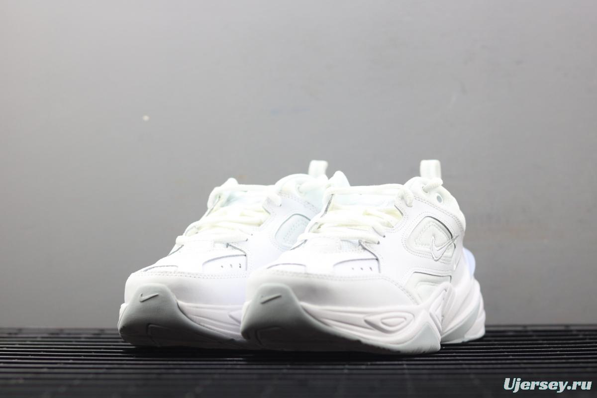 NIKE M2K Tekno all-white color retro sports daddy shoes AV4789-101