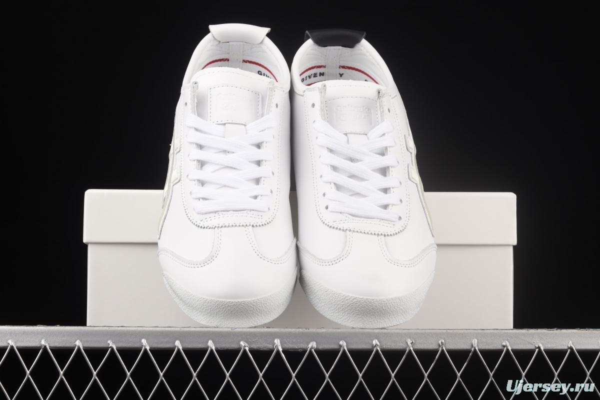 Givenchy x Onitsuka Tiger Mexico 66 GDX limited edition leather top casual running shoes 1183A623-002