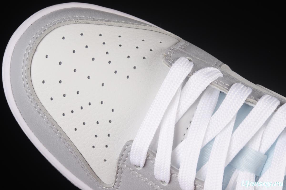 NIKE DUNK Low Retro Grey White Cool Grey Color Matching SB Buckle Rebounds Fashion Casual Sneakers DJ6188-001
