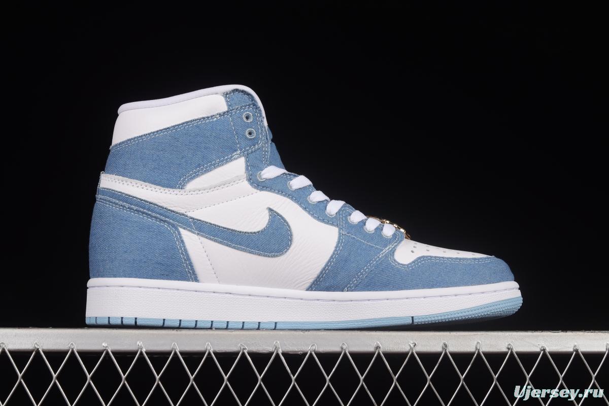 Air Jordan 1 High OG Denim Denim Washed Denim DM9036-104