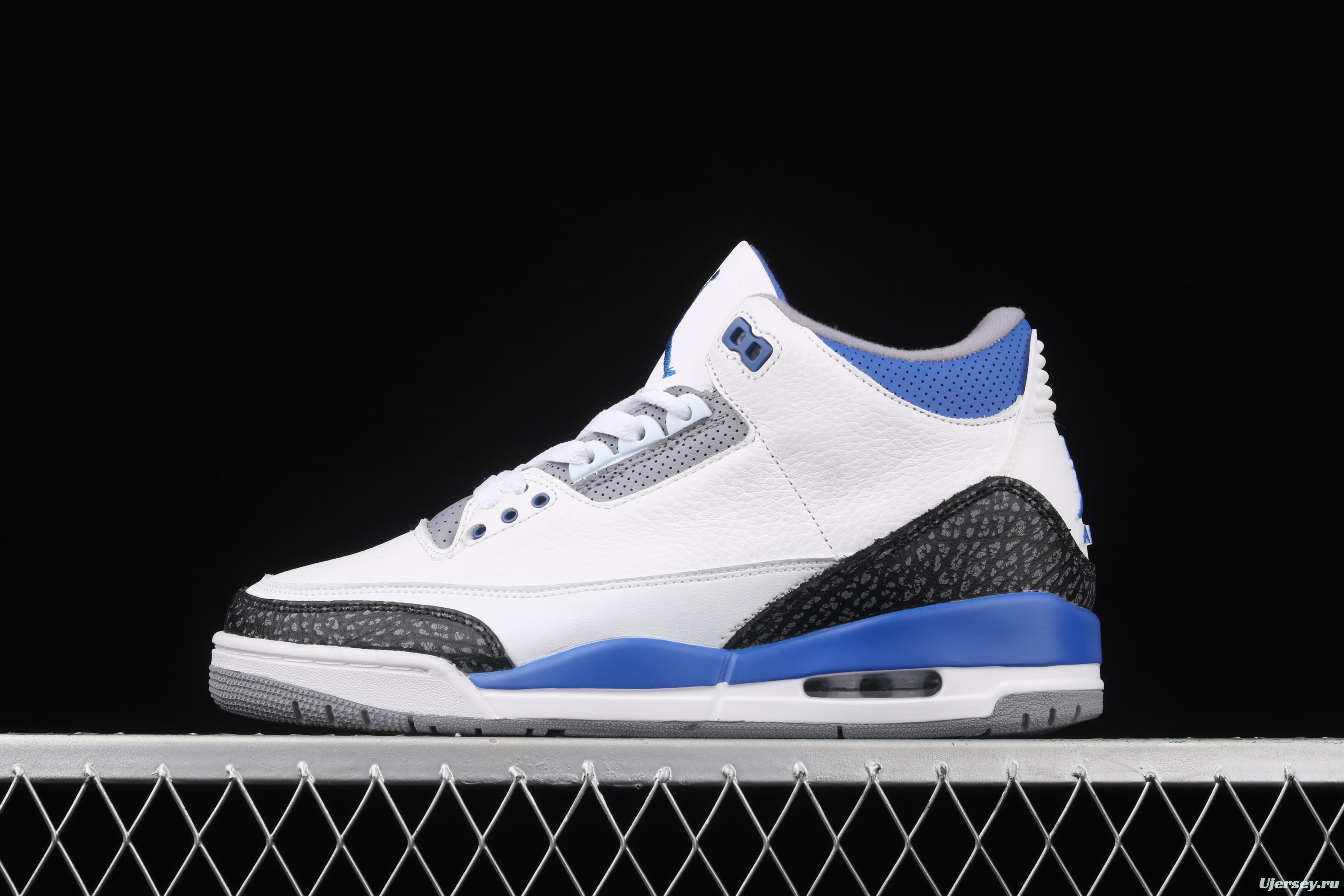 Air Jordan 3 Racer Blue AJ3 Joe 3 Racing Blue CT8532-145