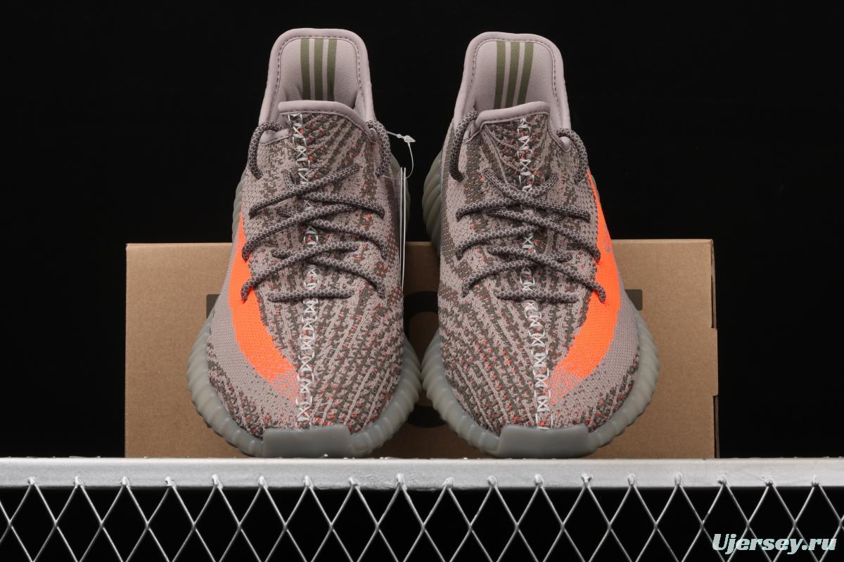 Adidas Yeezy 350V2 Real Boost Basf BB1826 das coconut 350 second generation gray orange BASF Boost original